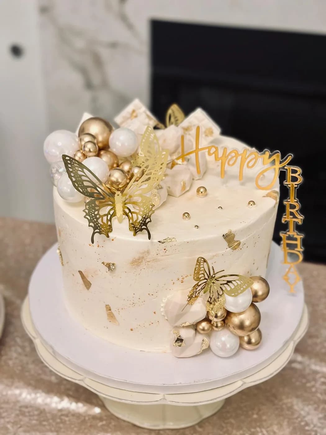 Gold Butterflies